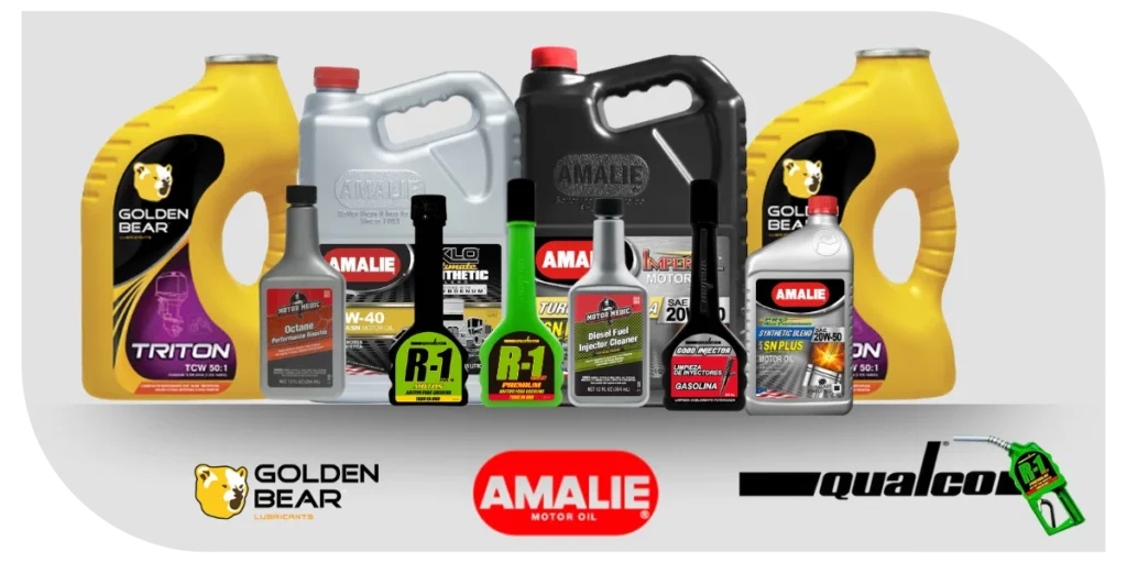 Venta de aceites y lubricantes